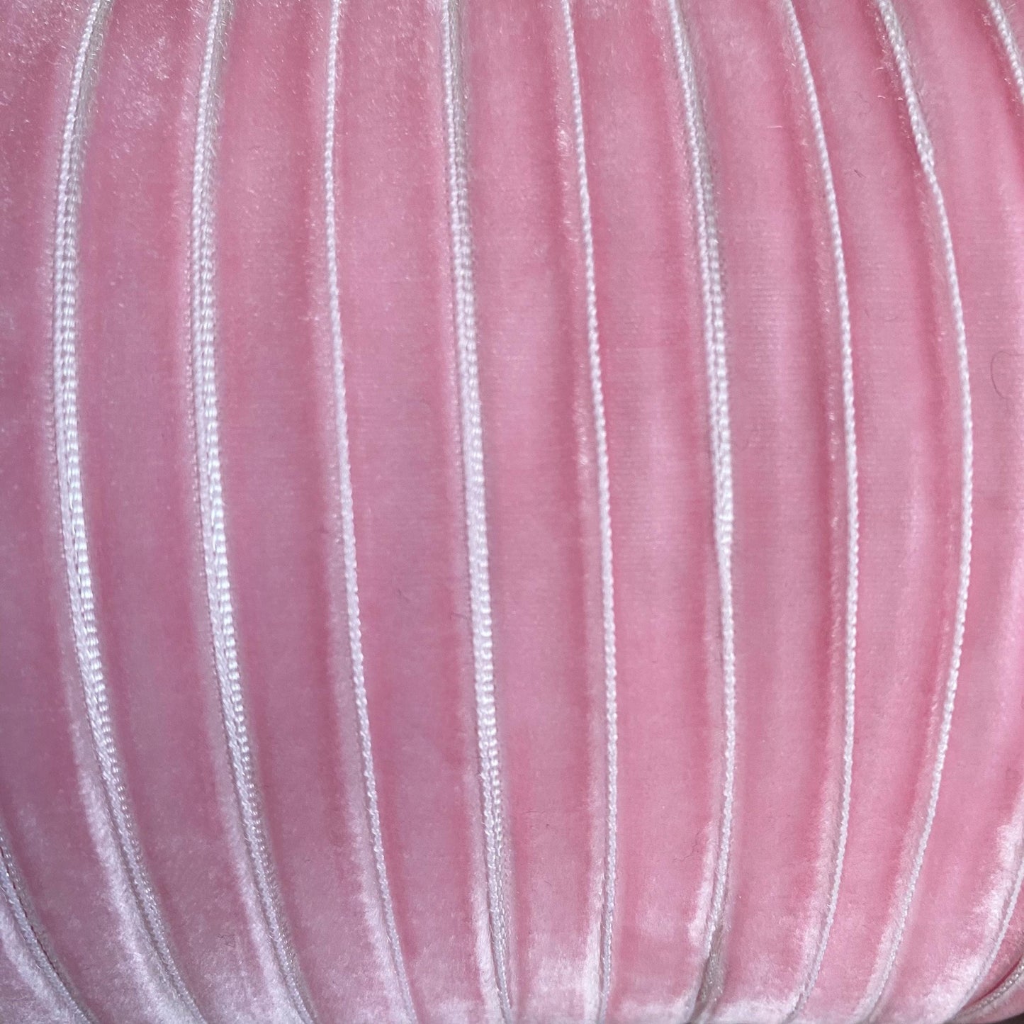 10mm baby pink velvet ribbon