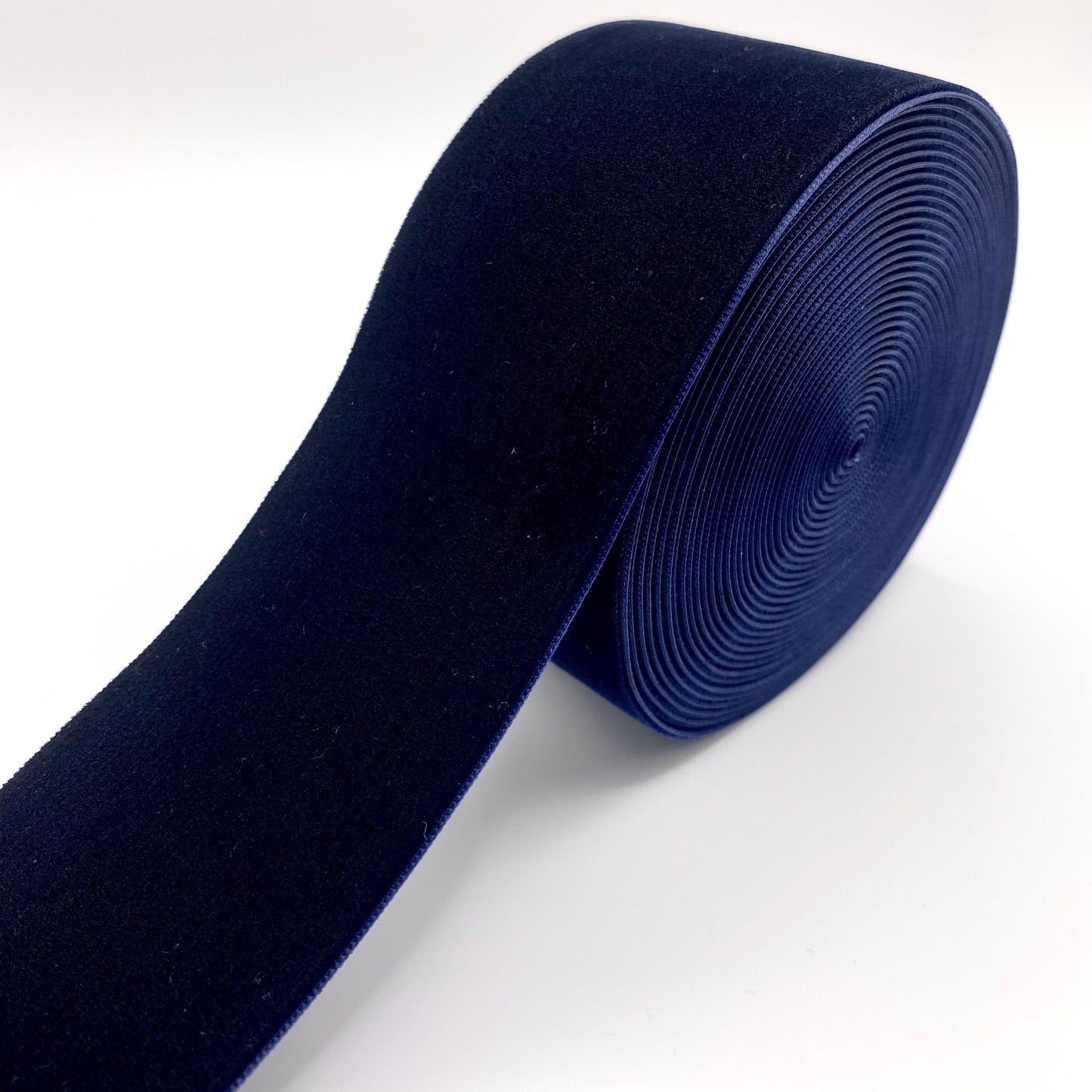 50mm Navy velvet ribbon