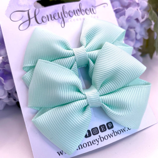 2.5 inch Crystalline tux bows