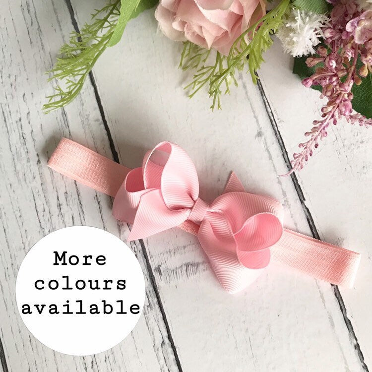 ALL COLOURS 3 inch Bowtique bow Baby headband