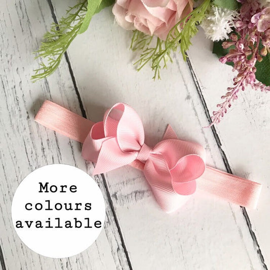 ALL COLOURS 3 inch Bowtique bow Baby headband