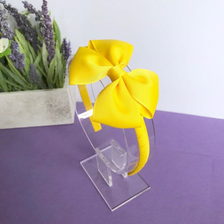 ALL COLOURS 3.5 inch tux bow headband