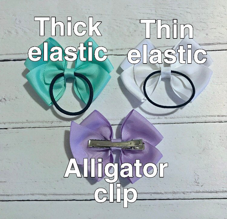 ALL COLOURS 4.5 inch bowtique bows