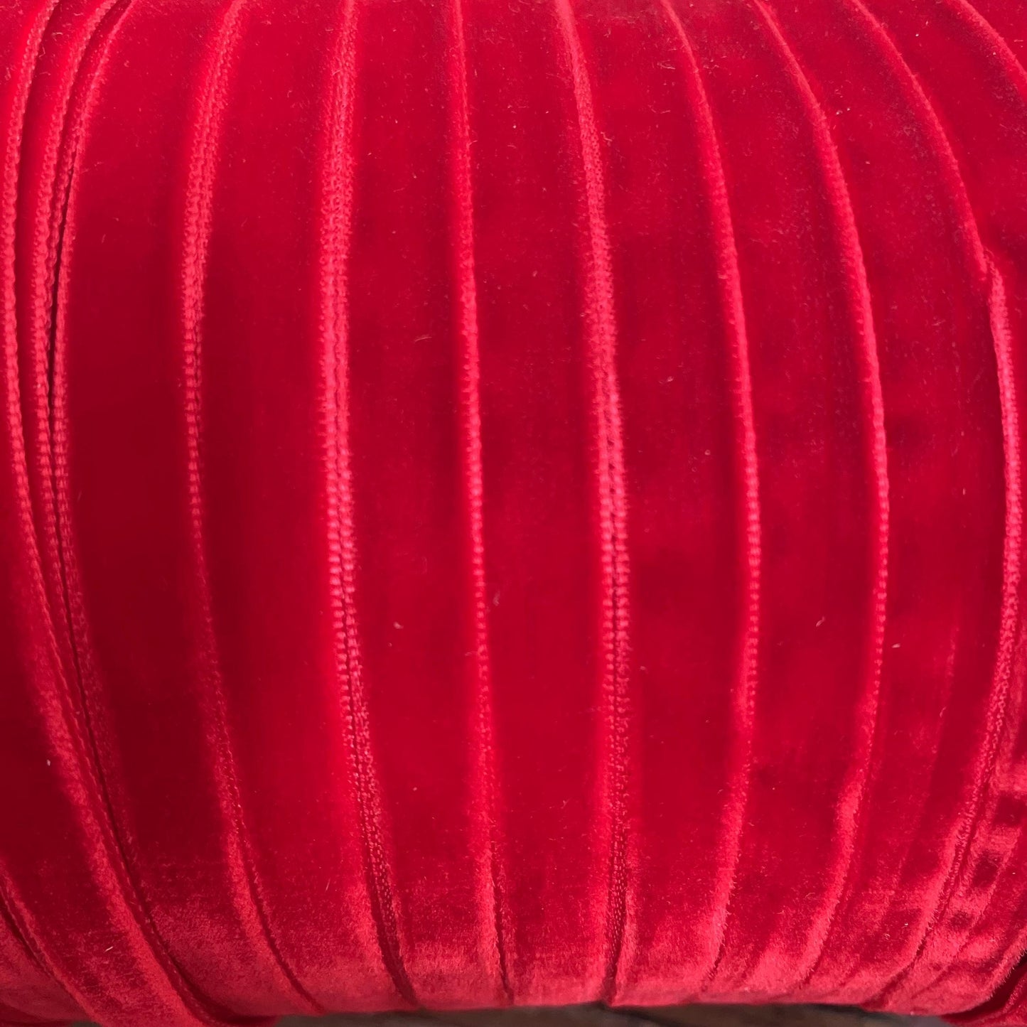 10mm red velvet ribbon