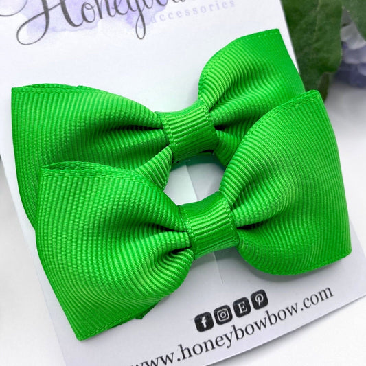 3 inch Classical green classic bows