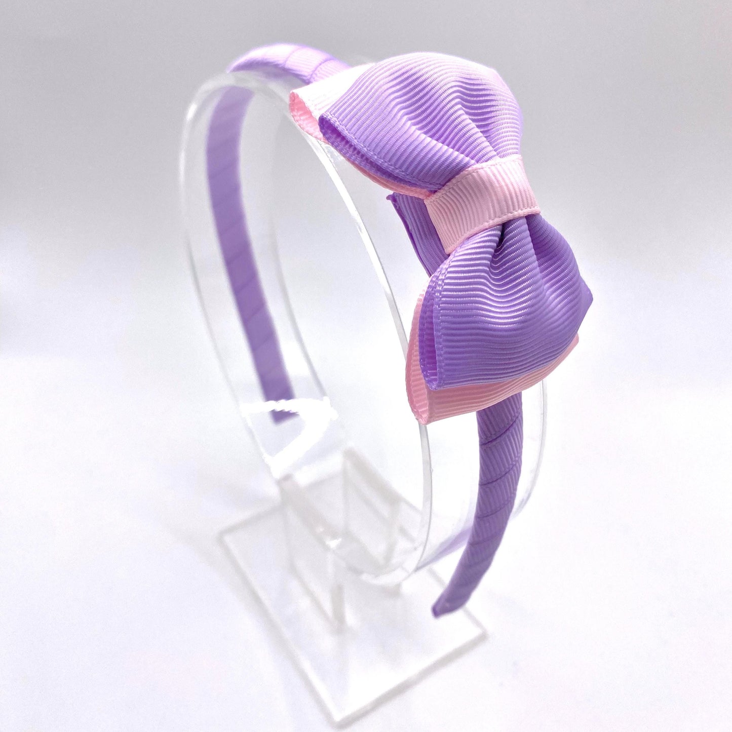 CUSTOM COLOURS 3 inch double classic bow headband
