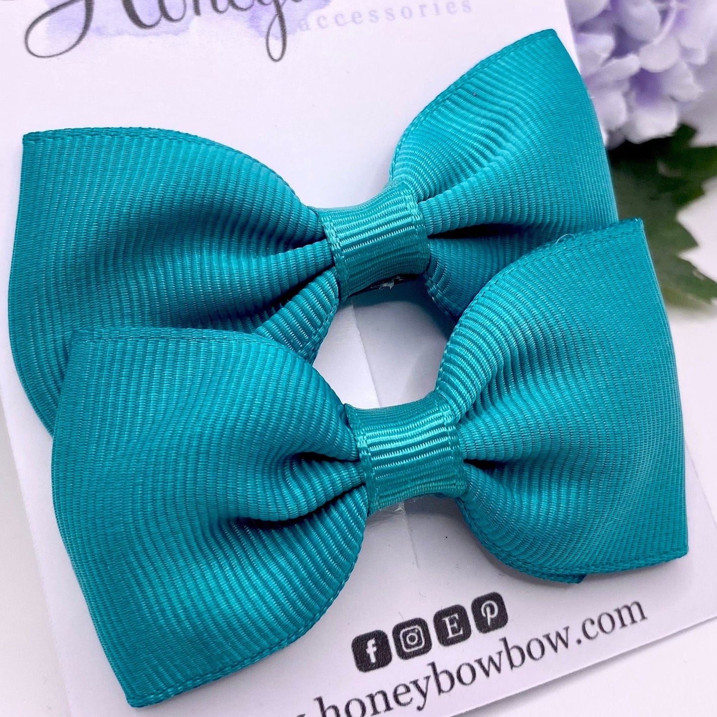 3 inch Jade classic bows