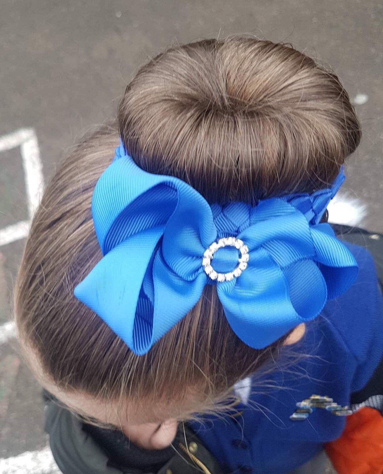 ALL COLOURS Bun wrap with 4.5 inch bowtique bow