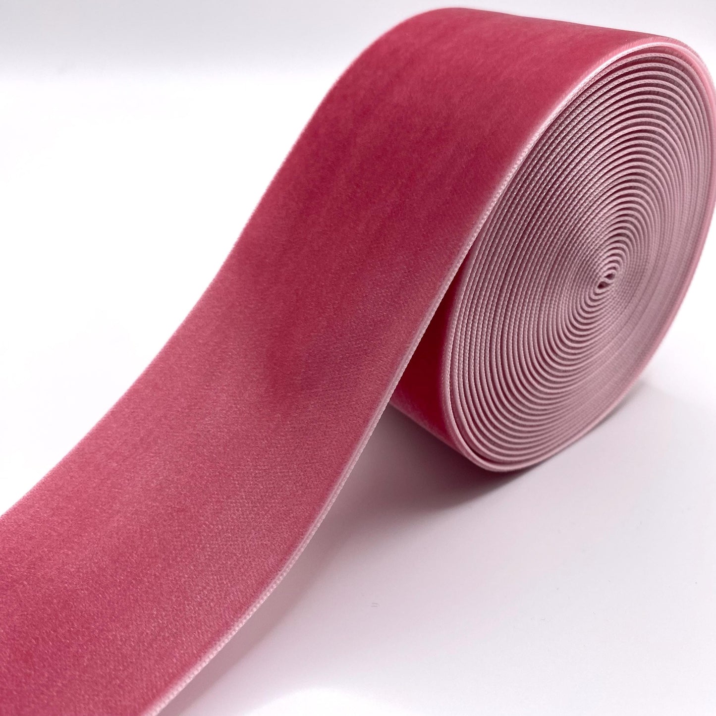 50mm Dusky pink velvet ribbon