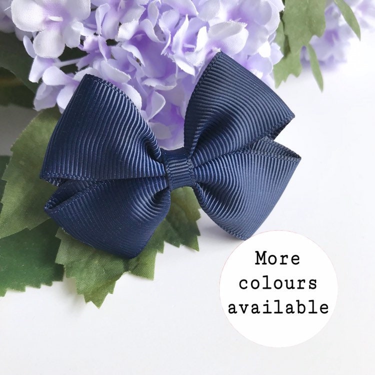 ALL COLOURS 2.5 inch Tux bow