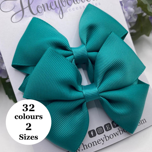 ALL COLOURS 3.5 inch Tux bows