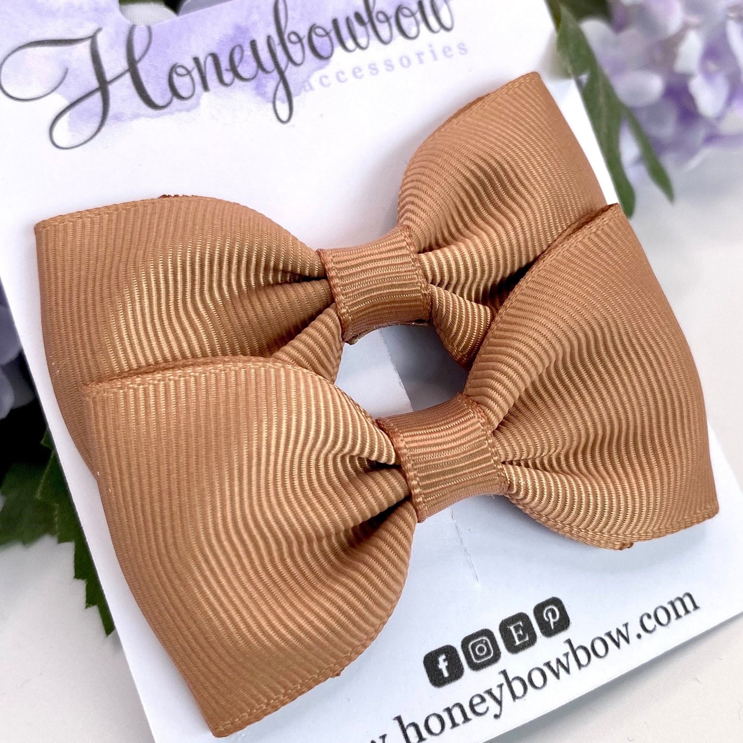 3 inch Natural classic bows