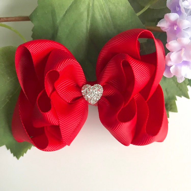 ALL COLOURS 4.5 inch double bowtique bow