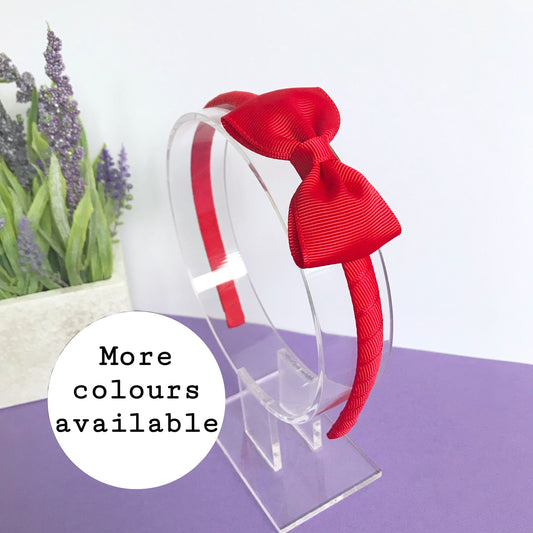 ALL COLOURS 3 inch classic bow headband