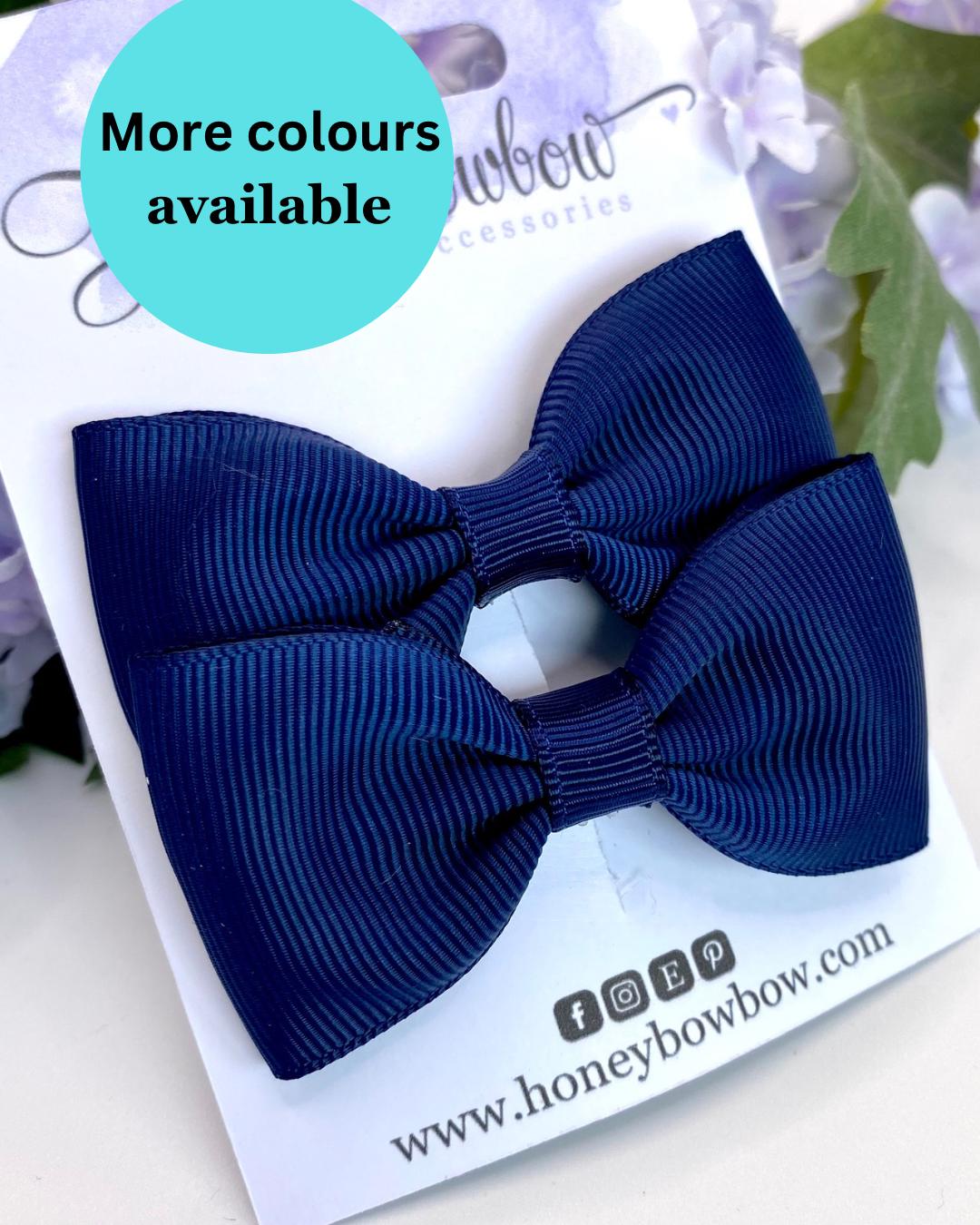 ALL COLOURS 3 inch classic bows
